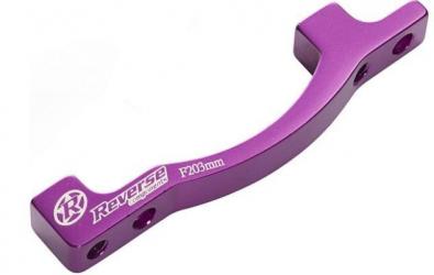 Adaptér přední brzdy Reverse PM-PM 203 mm Purple