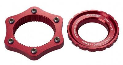 Adaptér Reverse kotouče diskové brzdy centerlock/6-otv. Red